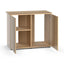 Juwel SBX Rio 290 cabinet, light wood, doors open