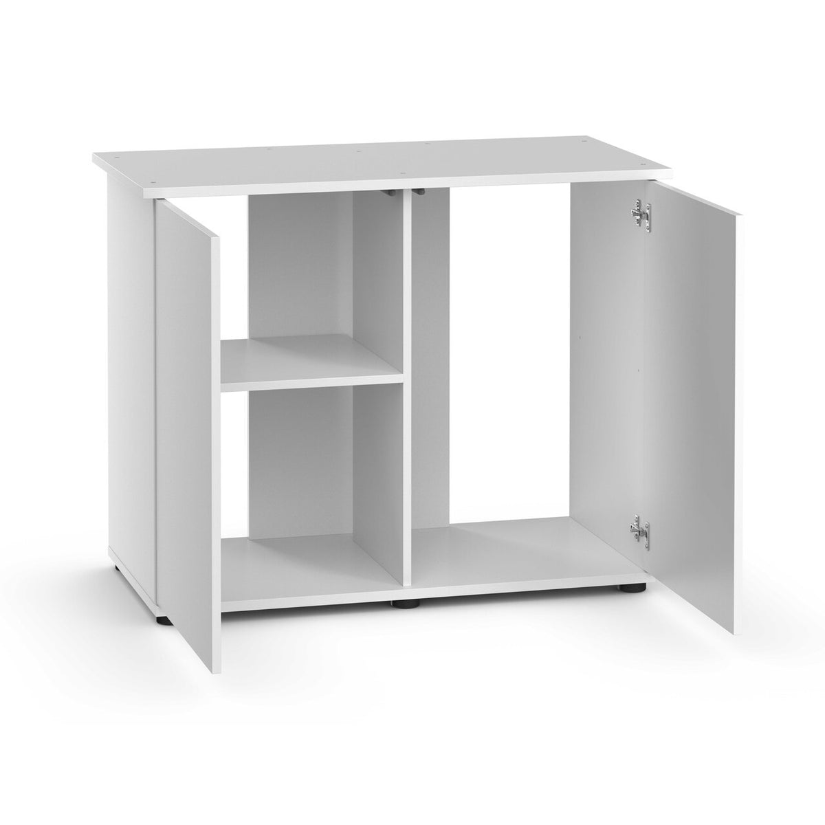 Juwel SBX Rio 290 cabinet, white, doors open
