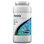 Seachem Matrix biofiltration media 500 mL bottle, high-porosity inert biomedia for freshwater and saltwater aquariums