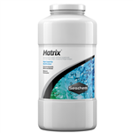 Seachem Matrix biofiltration media 1 L bottle, high-porosity inert biomedia for freshwater and saltwater aquariums