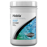 Seachem Matrix biofiltration media 2 L container, high-porosity inert biomedia for freshwater and saltwater aquariums