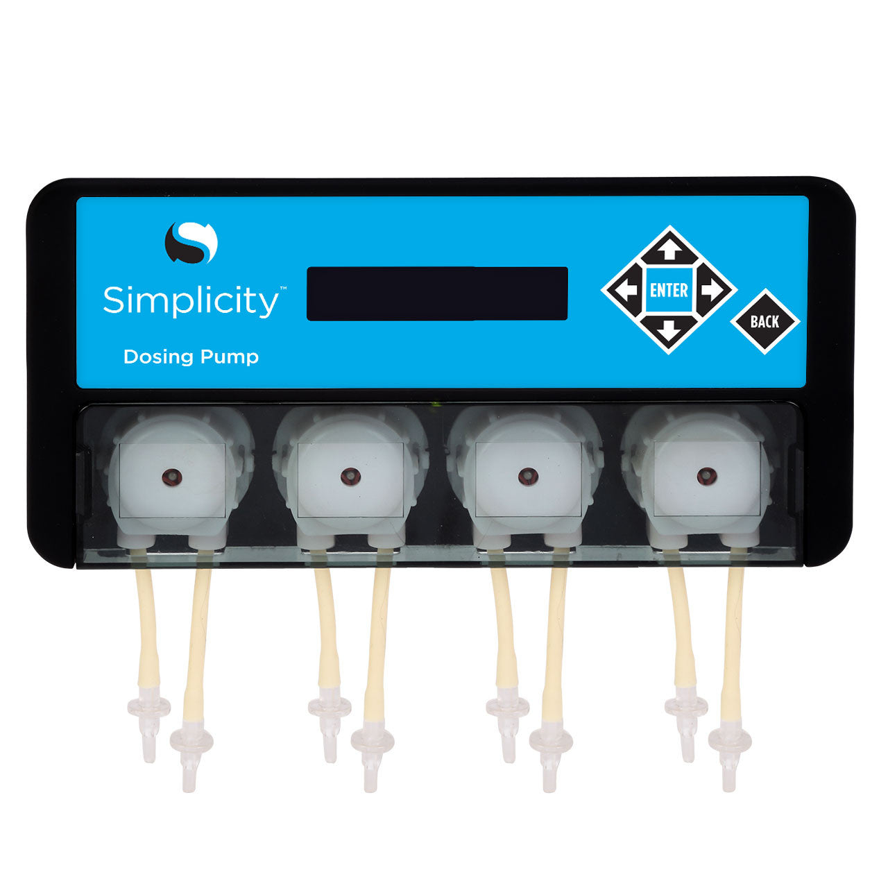 Simplicity 4-head peristaltic dosing pump