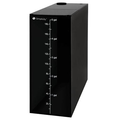 Simplicity 5 Gallon Easy-Fill ATO Reservoir, angled view