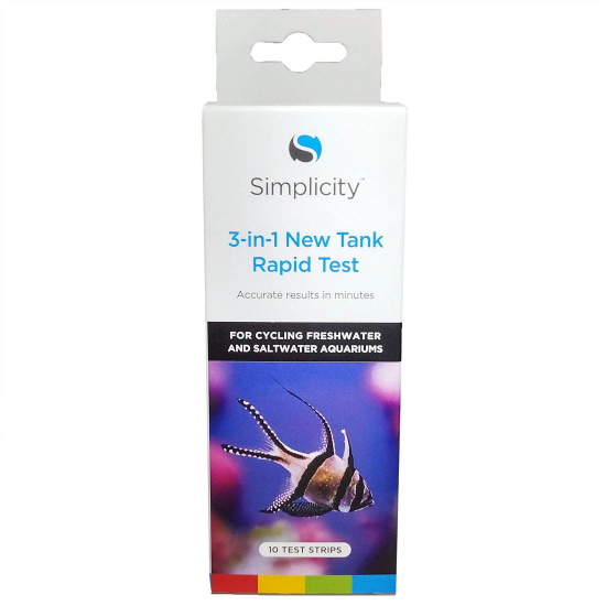 Simplicity 3-in-1 New Tank Rapid Test retail box