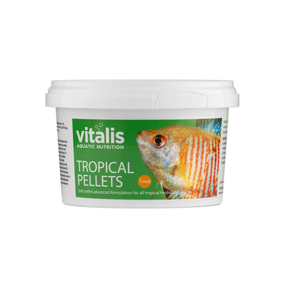 Vitalis Tropical Pellets 1mm pot, freshwater fish food