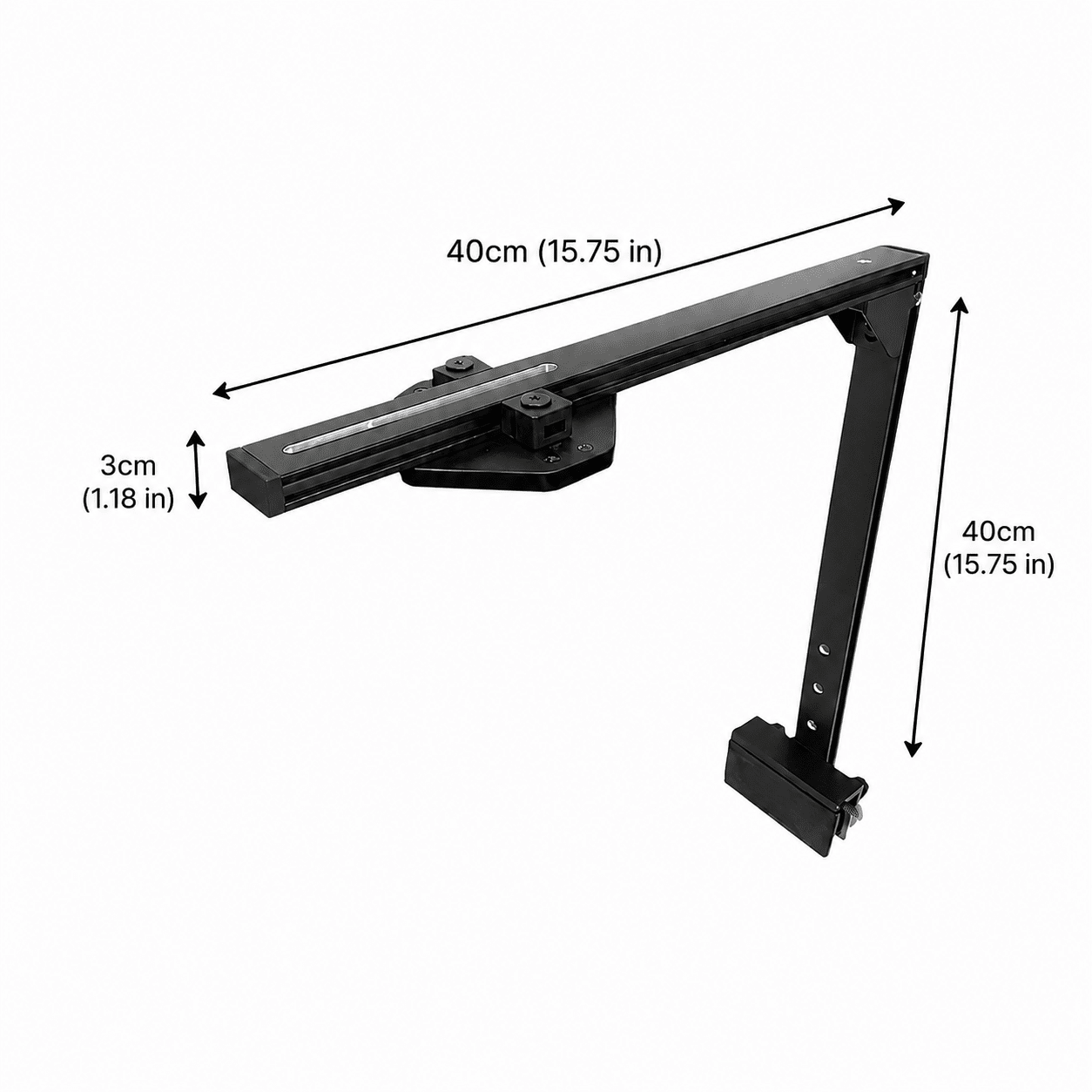Dalua X4 Rear Mounting Arm dimensions diagram