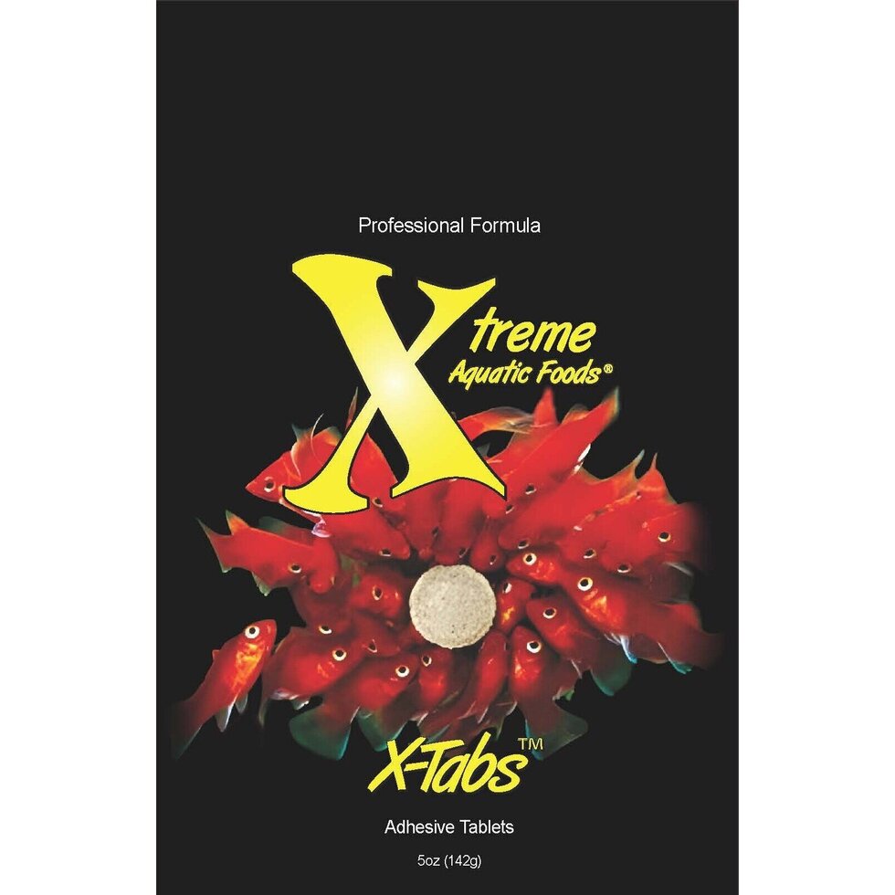 Xtreme X-Tabs combo pouch of brown marine protein and green spirulina tablets