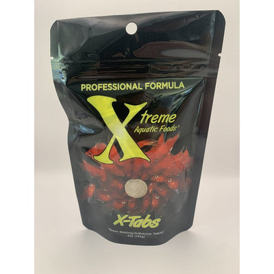 Xtreme X-Tabs freeze-dried marine protein and spirulina tablets packaging