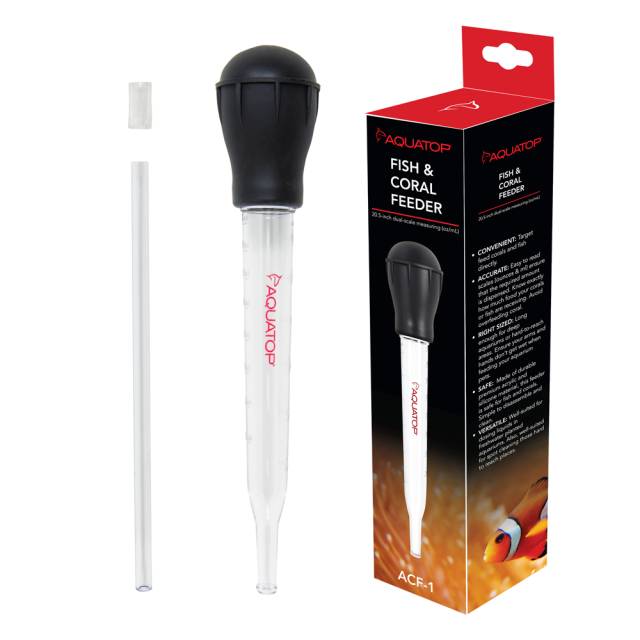 Aquatop fish and coral target feeder tool