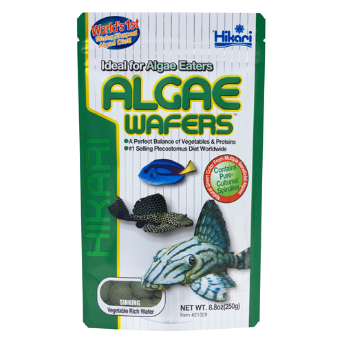 Hikari Algae Wafers spirulina and chlorella food for plecos and bottom feeders