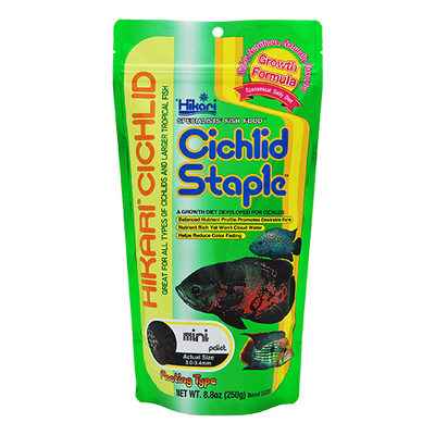 Hikari Cichlid Staple quick-sinking pellet food for freshwater cichlids