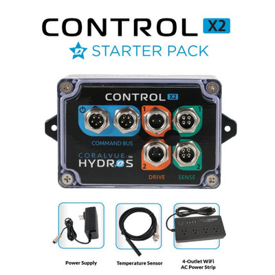 HYDROS Control X2 – Smart Aquarium Controller – Starter Pack