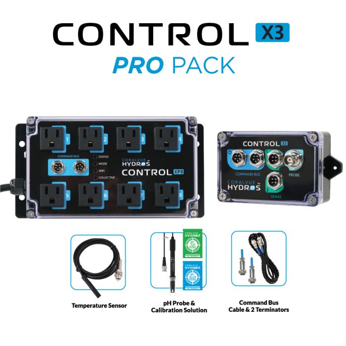 HYDROS Control X3 / XP8 PRO Pack – Advanced Aquarium Control