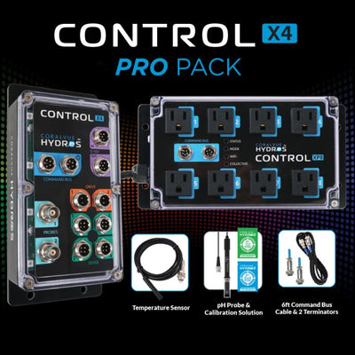 HYDROS Control X4 / XP8 PRO Pack – Full Smart Aquarium Controller Set