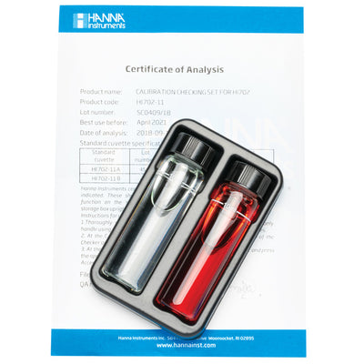 Hanna Instruments HI702-11 / 702-11 | Copper High Range Checker HC Calibration Check Set | Saltwater