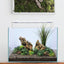 Current USA Serene 13 gallon rimless aquarium with SereneSun LED light, aquascape shown for display only