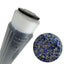 Color changing DI cartridge showing resin partly turned amber as it exhausts