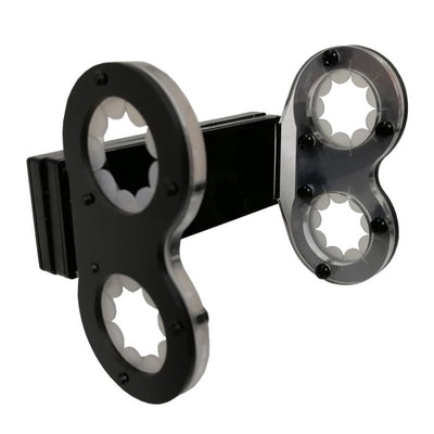 IceCap Magnetic Heater Mount – Dual – Secure 2‑Heater Holder
