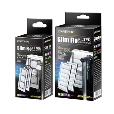 Dymax Slim Flo Replacement Filter Cartridges – Medium/Large (SF-240/SF-500) – 2 Pack