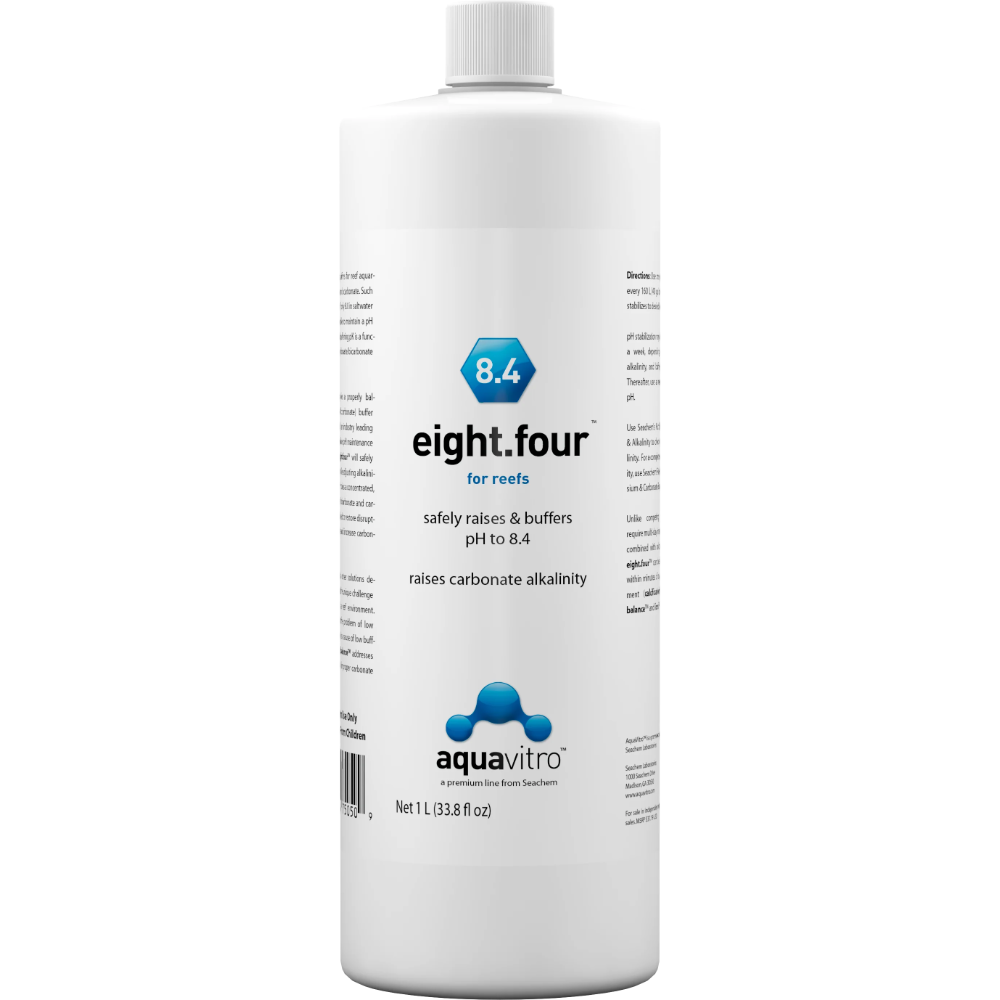 aquavitro eight.four 1 L bottle, marine pH and alkalinity buffer