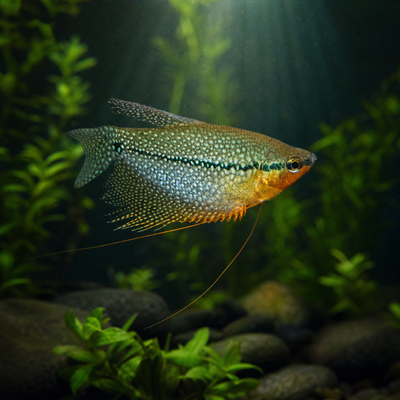 Pearl Gourami (Trichopodus leerii)