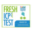 Fauna Marin Fresh ICP Test box label, professional freshwater laboratory water analysis