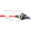 Bulk Reef Supply adjustable RO float valve, parts and mounting call-out