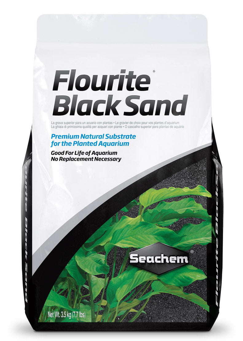 Seachem Flourite Black Sand planted aquarium substrate