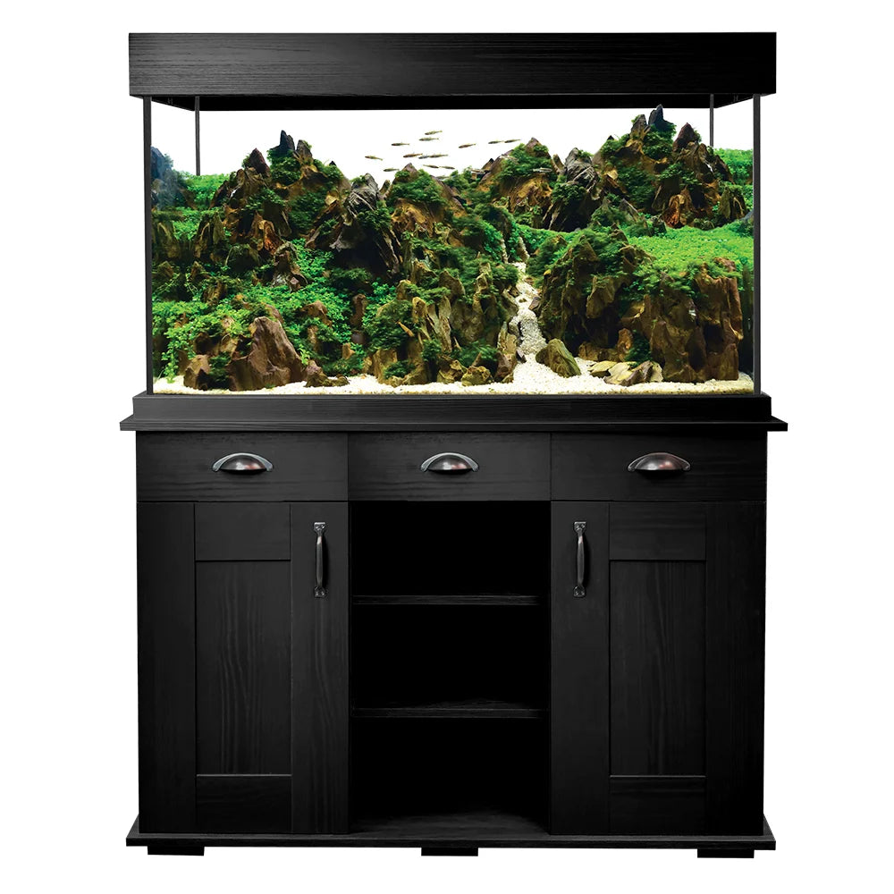 Fluval Shaker Aquarium Set Black Oak 66.5 Gallon