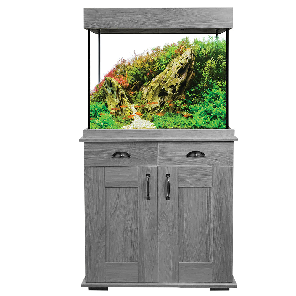 Fluval Shaker Aquarium Set Whiteriver Grey 44 Gallon