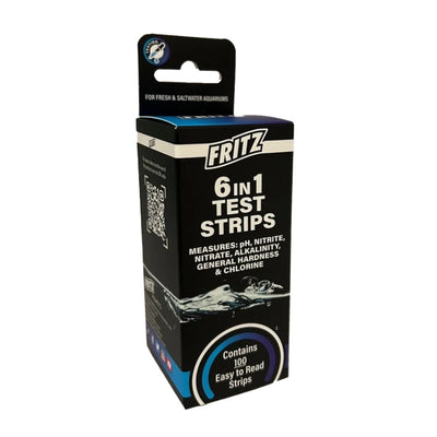 Fritz 6 in 1 Test Strips box, 100 strips