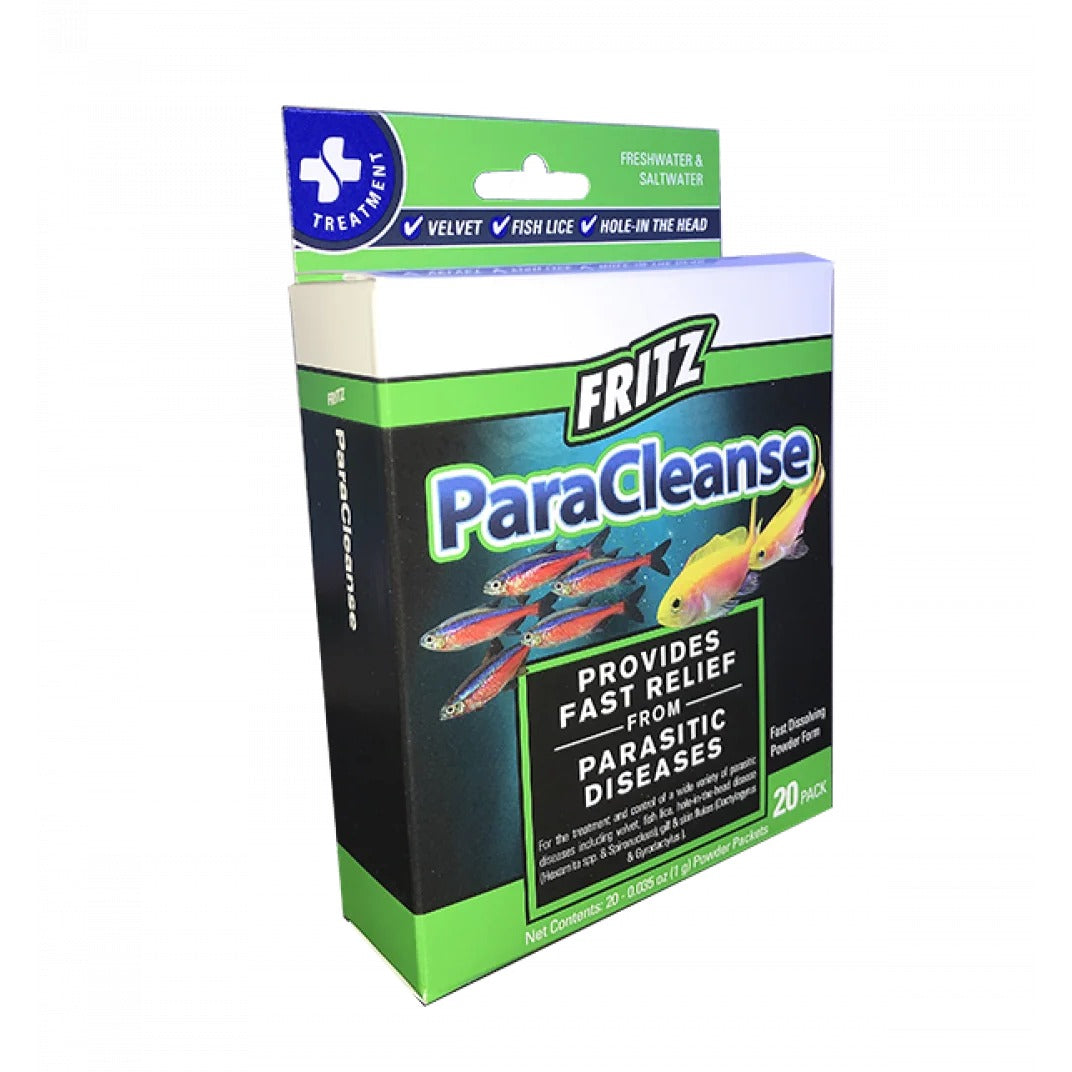 Fritz ParaCleanse parasite treatment box, powder dose packets