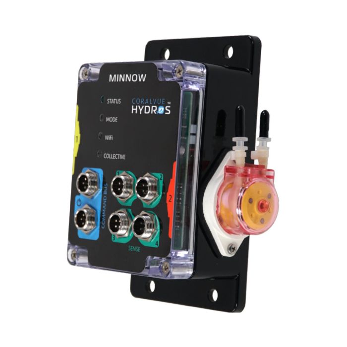 HYDROS Minnow – Smart Aquarium Controller with Dual Micro Dosing Pumps