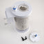 IceCap CO2 Scrubber with the lid removed, showing the fill opening and included thumbscrews