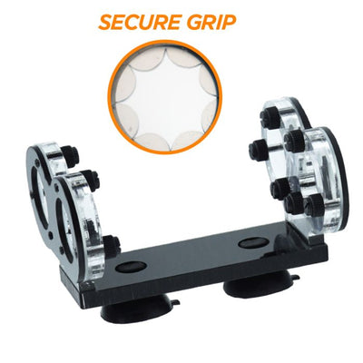 IceCap Dual Aquarium Heater Holder – Up to 1"