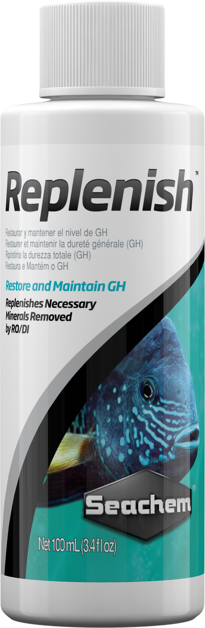 Seachem Replenish bottle, liquid GH remineralizer for RO and DI freshwater