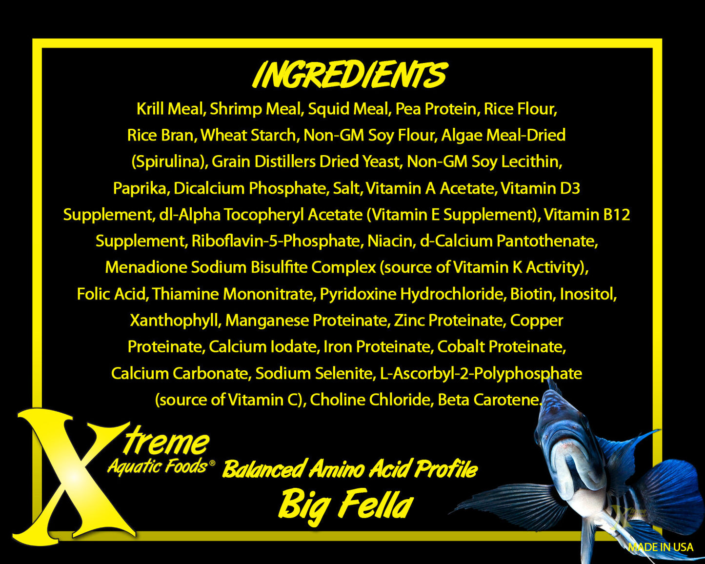 Xtreme Big Fella 3mm Slow-Sinking Pellet