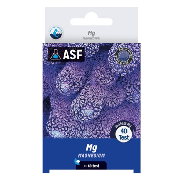 Aquaforest Magnesium (Mg) Test Kit box - reef and saltwater aquarium magnesium test