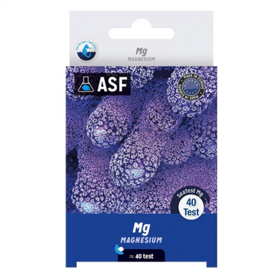 Aquaforest Magnesium (Mg) Test Kit box - reef and saltwater aquarium magnesium test