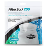 Seachem Filter Sock 200 micron mechanical sump filter sock packaging