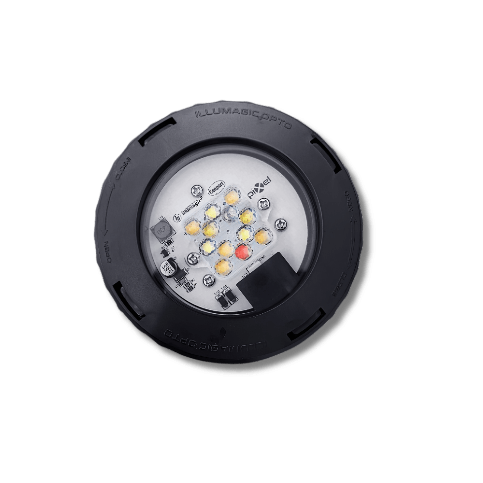 Dalua Illumagic Pixel LED light with warm white and amber refugium-spectrum diodes
