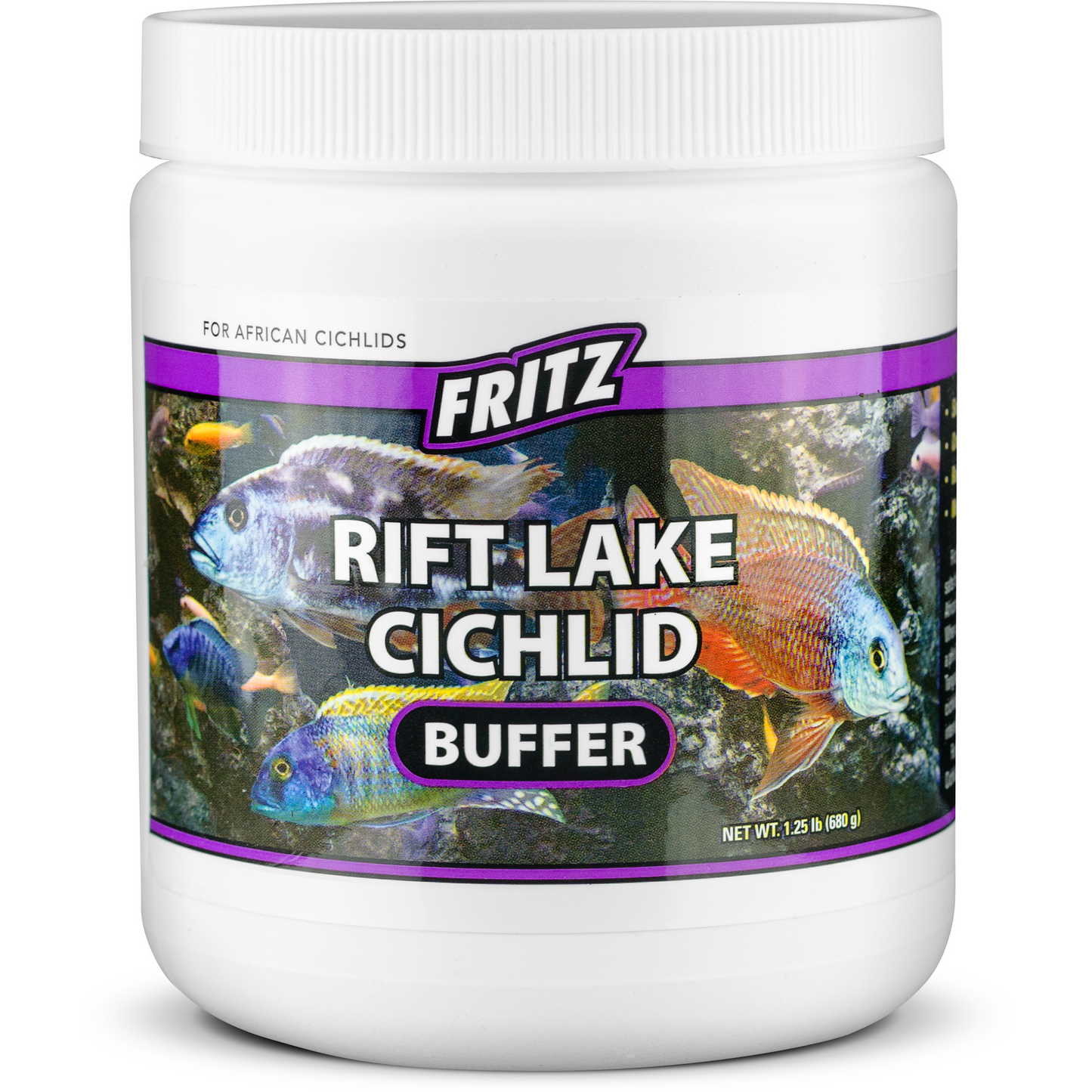 Fritz Rift Lake Cichlid Buffer 1.25 lb jar - pH and KH buffer for African cichlid aquariums