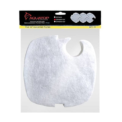 Aquatop CF400 Fine White replacement filter pad - polishing media for canister filter