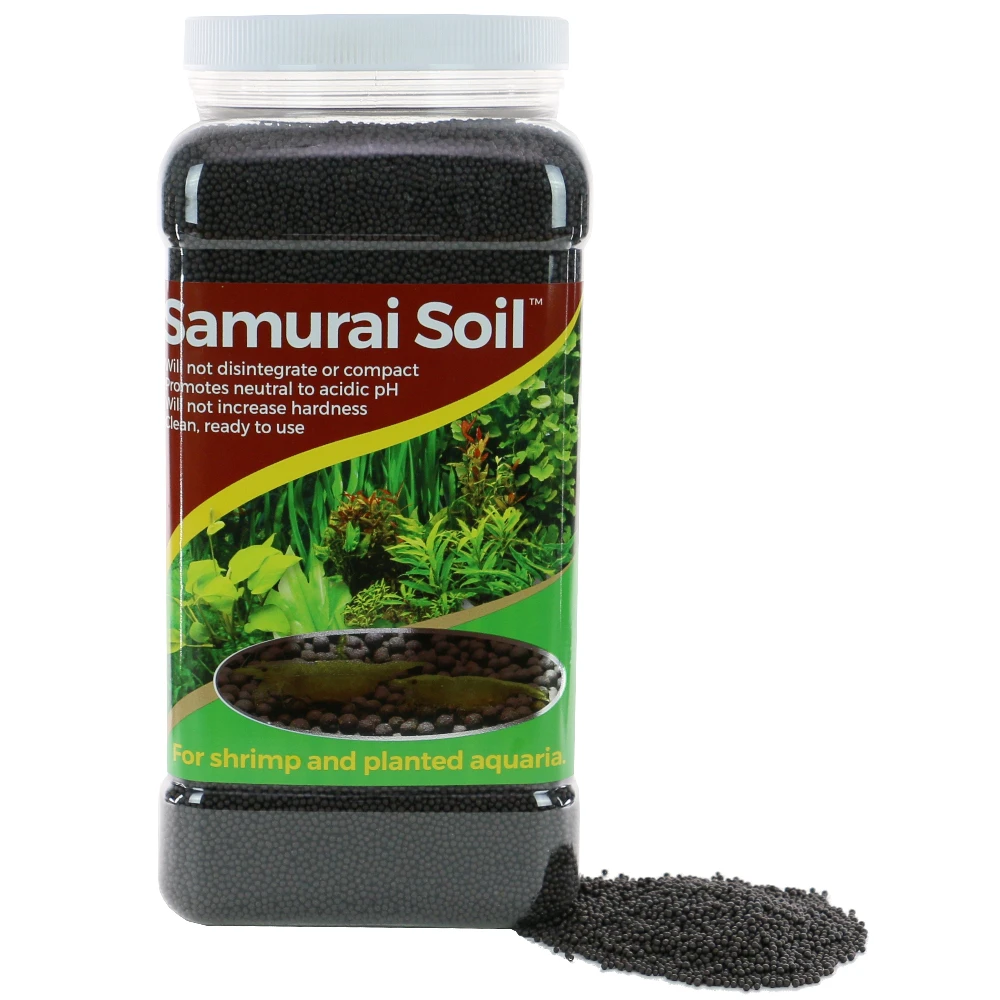 CaribSea Samurai Soil bag, planted and shrimp tank substrate