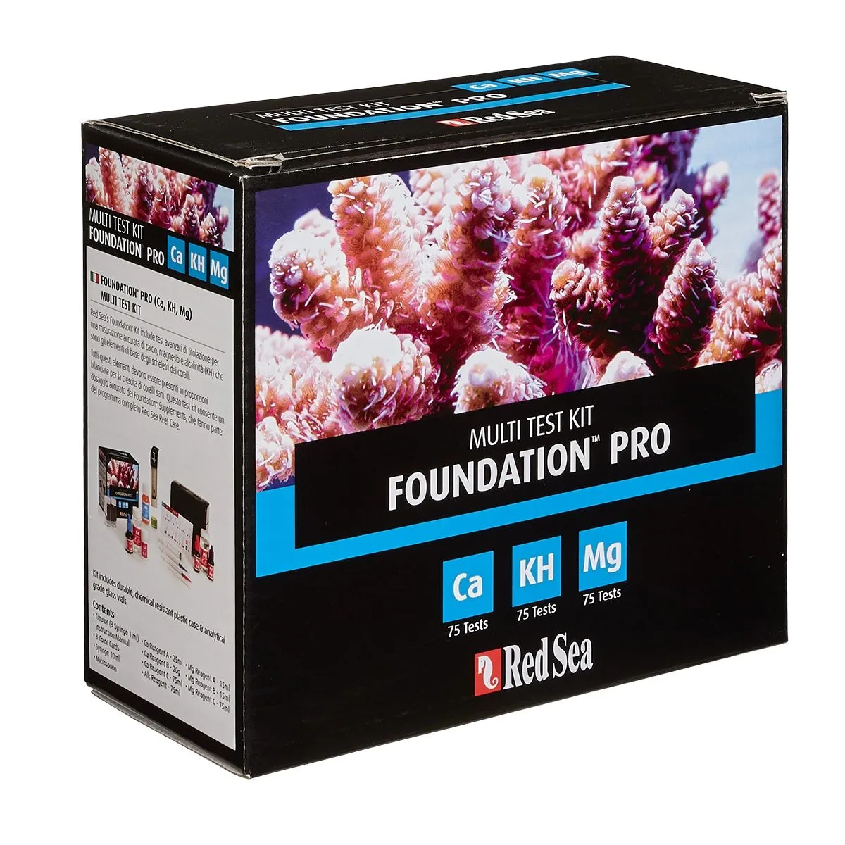 Red Sea Reef Foundation Pro Multi Test Kit (Ca, Alk, Mg)