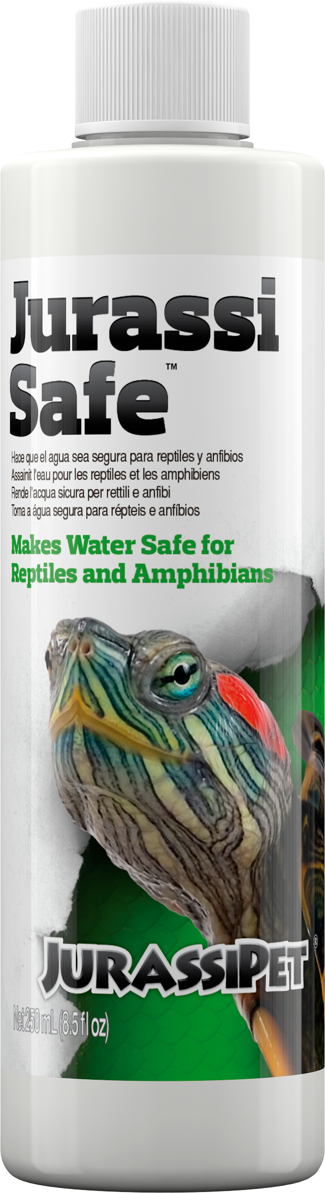 JurassiPet JurassiSafe 250 mL bottle, water conditioner for aquatic turtles and amphibians