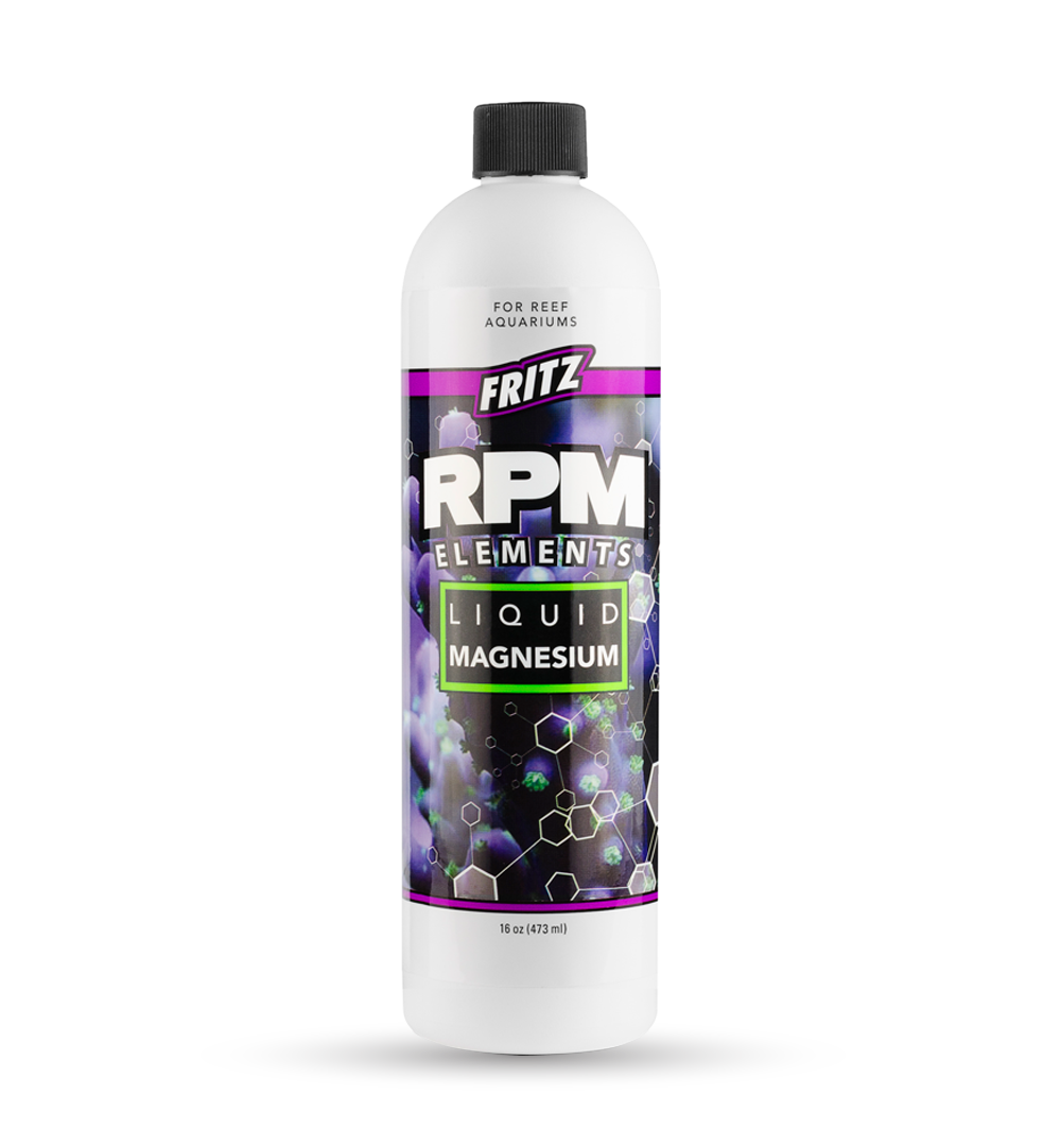 Fritz RPM Liquid PT 3 Magnesium - 16 oz bottle for reef aquarium Mg supplement