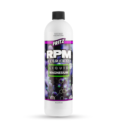 Fritz RPM Liquid PT 3 Magnesium - 16 oz bottle for reef aquarium Mg supplement