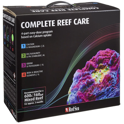 Red Sea 4-Part RCP Complete Reef Care Dosing System - Large (600L - 160 Gal)