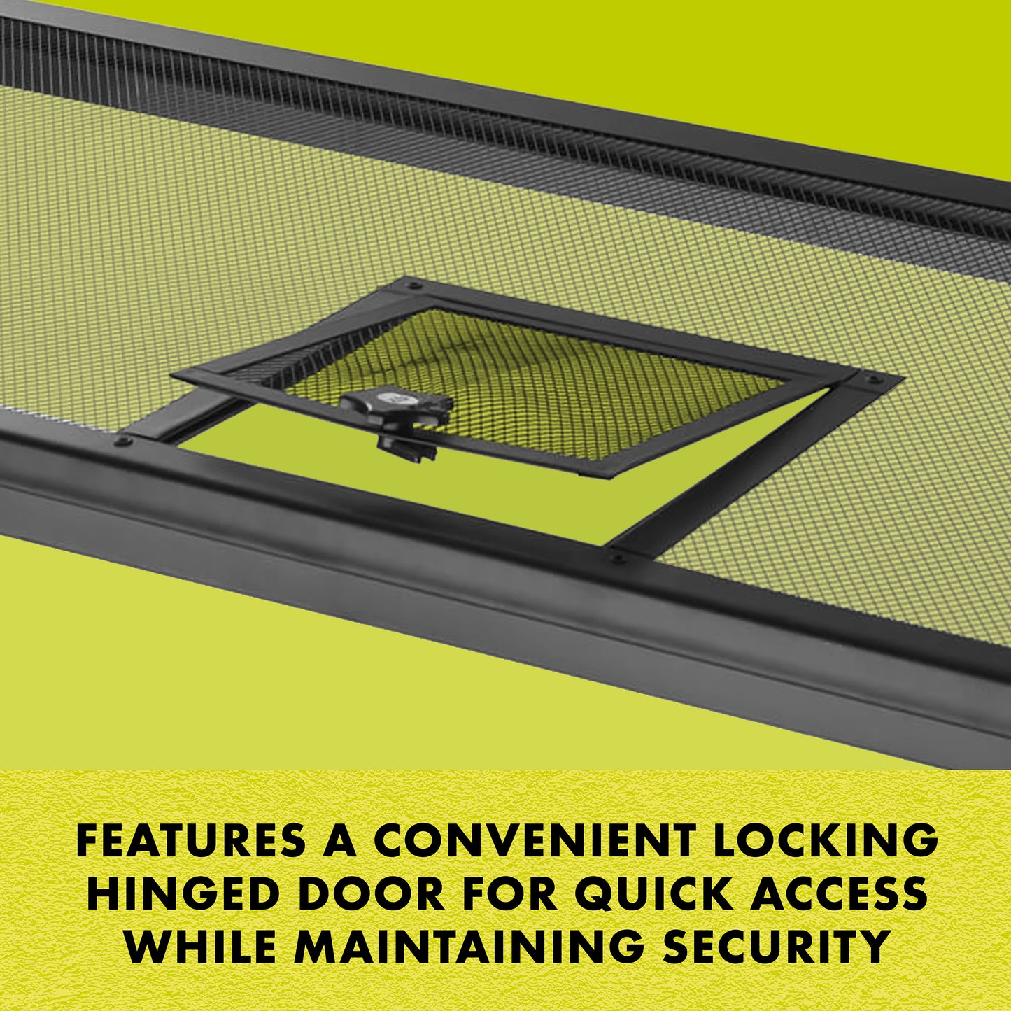 Zilla Screen Cover Hinged Door